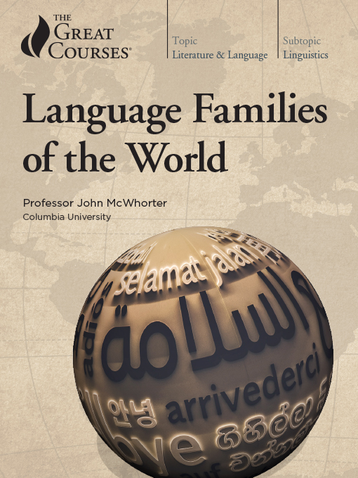 Title details for Language Families of the World by John Mcwhorter - Wait list
